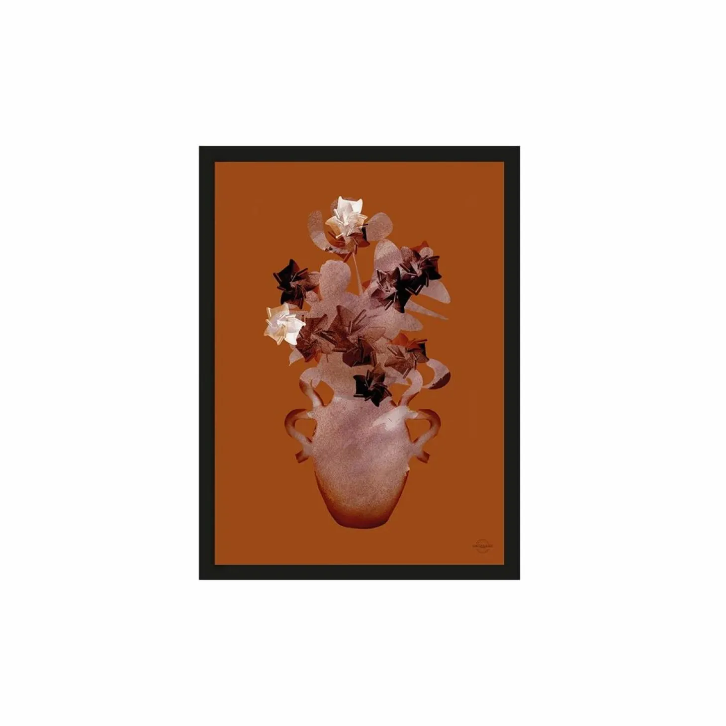 Art Print Amphora Flowers - zelf samenstellen - Loft24.nl
