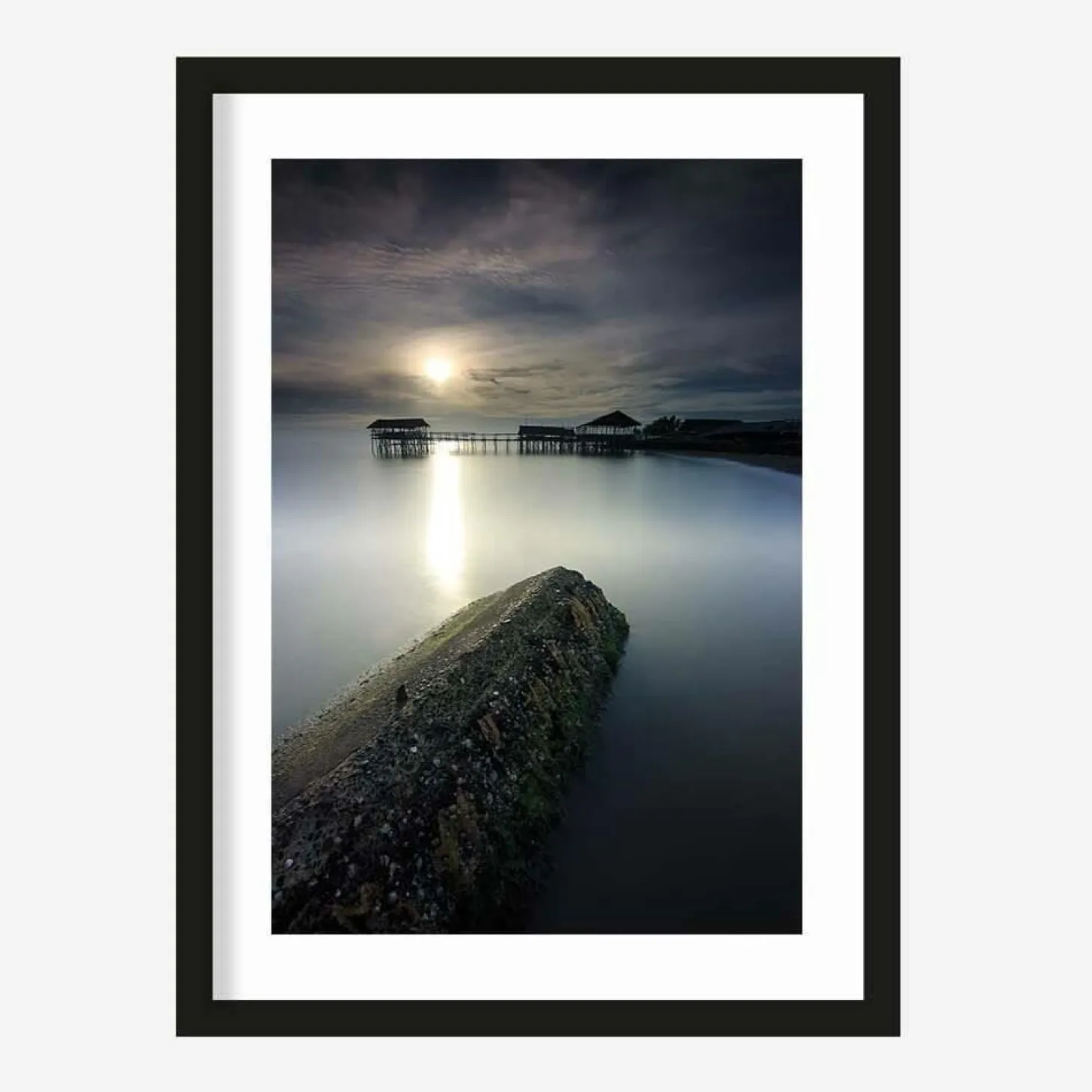 Art Print Batu Lamunan - zelf samenstellen - Loft24.nl