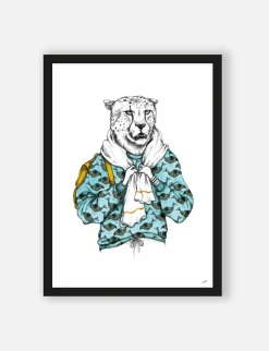 Art Print Cheetah - zelf samenstellen - Loft24.nl