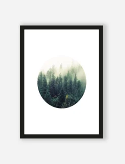 Art Print Contemporary Forest - zelf samenstellen - Loft24.nl