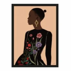 Art Print Flower Lady - zelf samenstellen - Loft24.nl