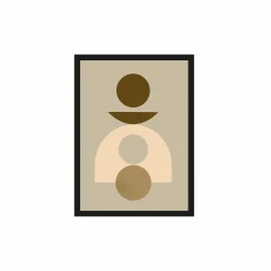 Art Print Forma 4 Beige - zelf samenstellen - Loft24.nl