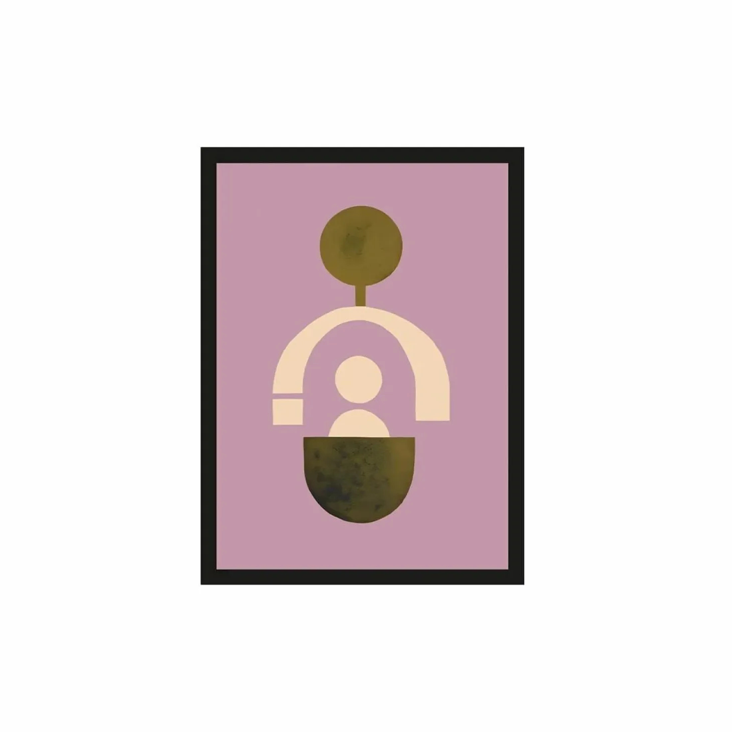 Art Print Forma 2 Lilac - zelf samenstellen - Loft24.nl