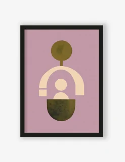 Art Print Forma 2 Lilac - zelf samenstellen - Loft24.nl