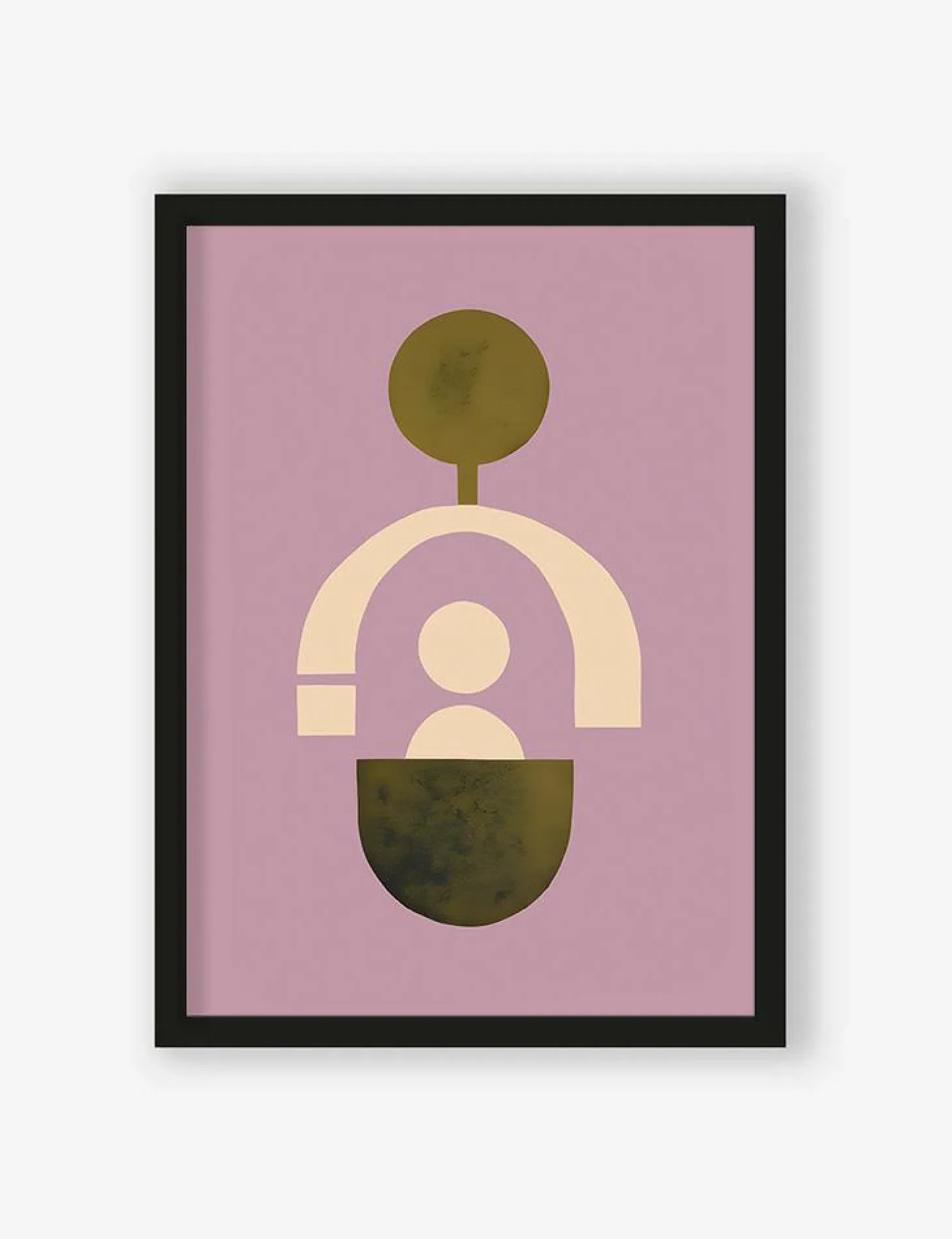 Art Print Forma 2 Lilac - zelf samenstellen - Loft24.nl