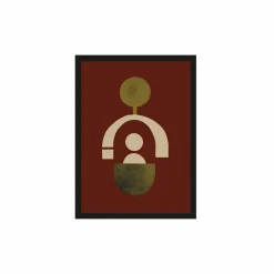 Art Print Forma 2 Red - zelf samenstellen - Loft24.nl