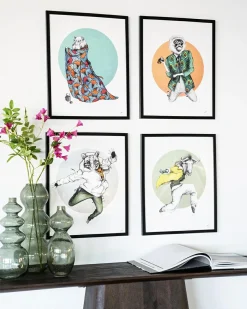Art Print Monkey - zelf samenstellen - Loft24.nl