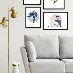 Art Print Ocelot - zelf samenstellen - Loft24.nl