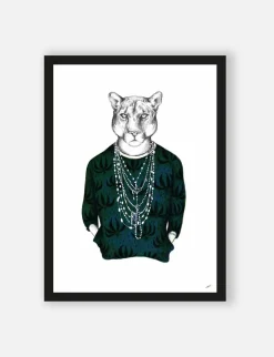 Art Print Puma - zelf samenstellen - Loft24.nl