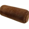 Baggy rolkussen 50xØ23cm 3d chenille middenbruin - Loft24.nl