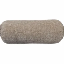 Baggy rolkussen 50xØ23cm 3d chenille zand - Loft24.nl