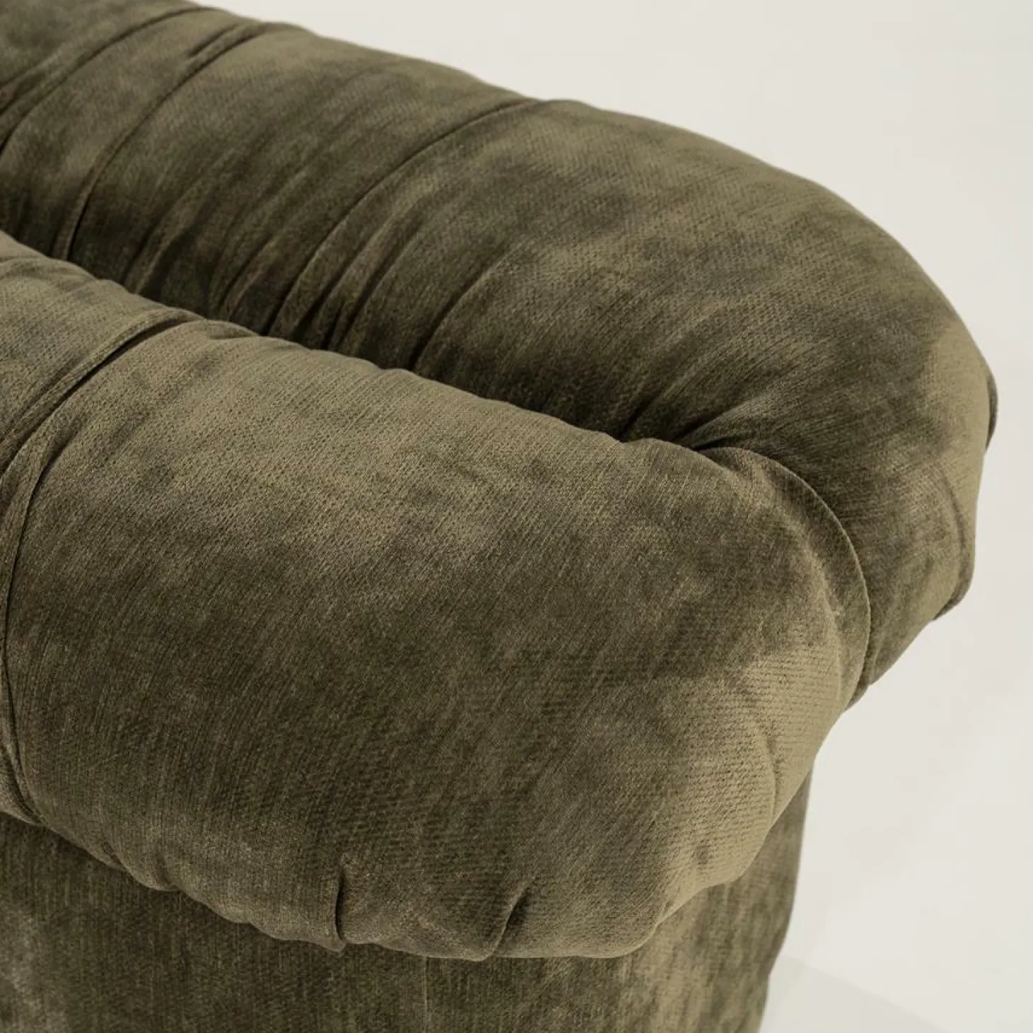 Bankje Nook Chenille - Groen - Loft24.nl