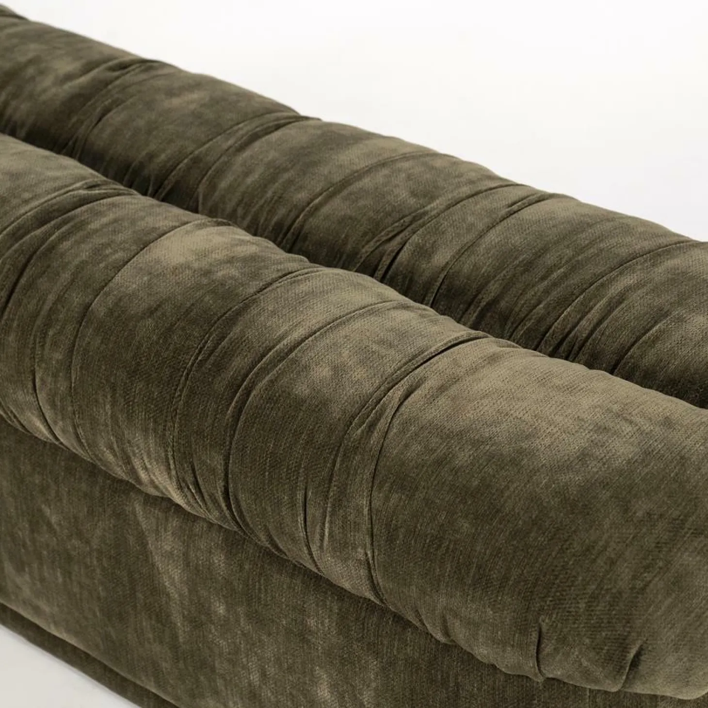 Bankje Nook Chenille - Groen - Loft24.nl