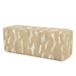 Bankje Rytm - Taupe 121cm - Loft24.nl