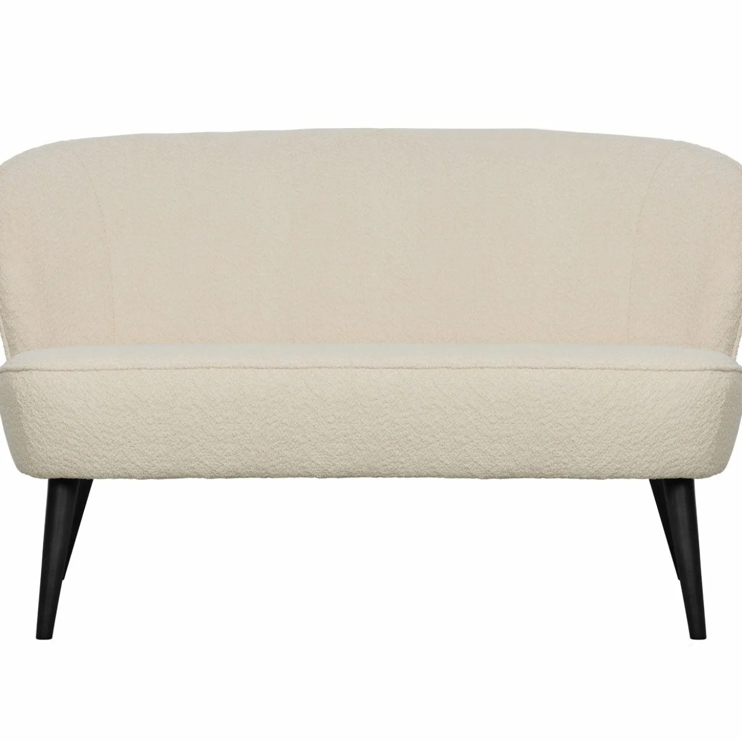 Bankje Sara Bouclé, kleur Crème - Loft24.nl