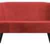 Bankje Sara Velvet - Raspberry - Loft24.nl