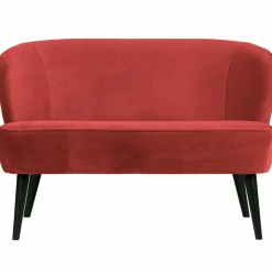 Bankje Sara Velvet - Raspberry - Loft24.nl