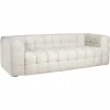 Bank Merrol Chenille - Crème - Loft24.nl