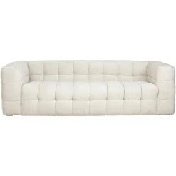 Bank Merrol Chenille - Crème - Loft24.nl