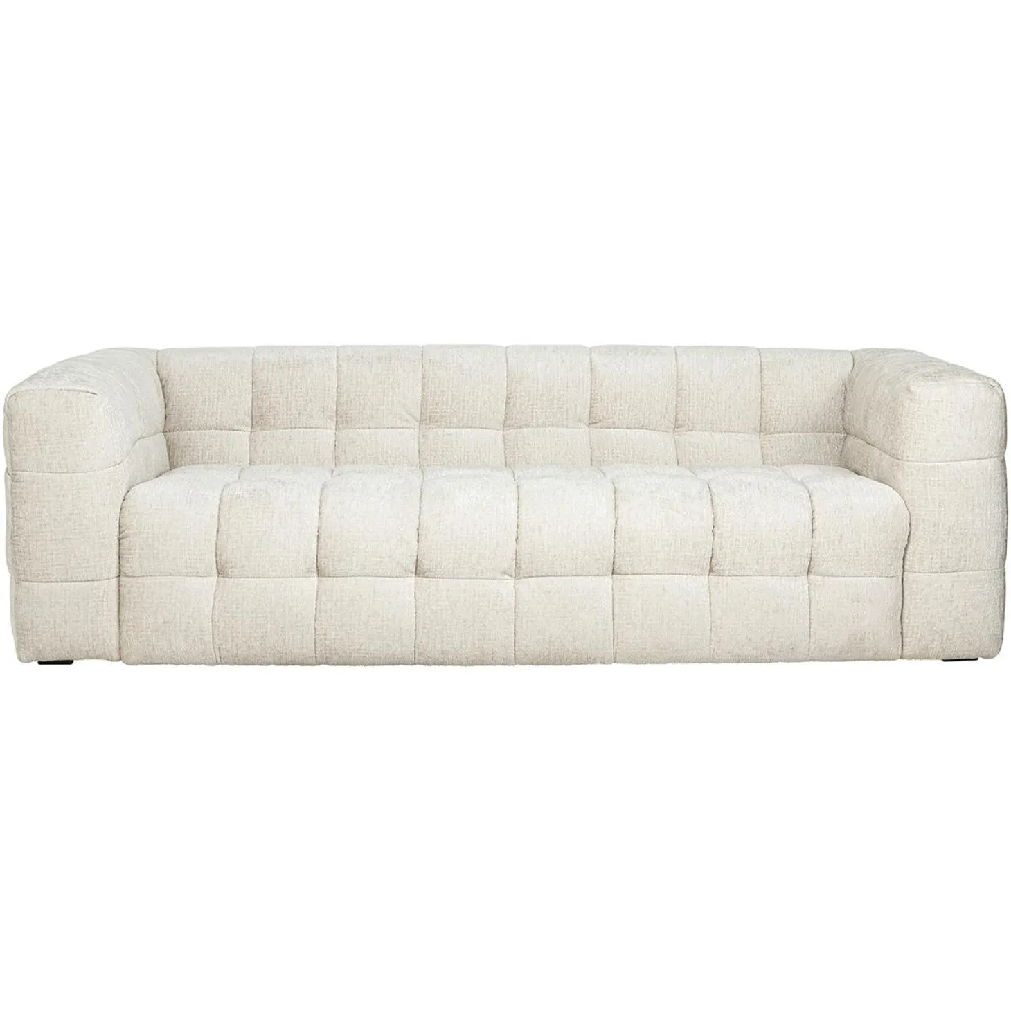 Bank Merrol Chenille - Crème - Loft24.nl