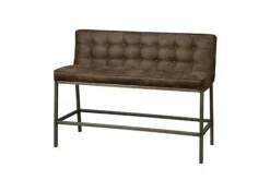 Barbank Vasco 130 cm Bruin (zithoogte 67 cm) - Loft24.nl