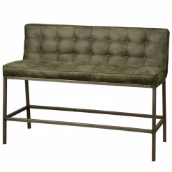 Barbank Vasco 130 cm Groen (zithoogte 67 cm) - Loft24.nl