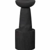 Barkruk Bink Paulowniahout Zwart (zithoogte 76cm) - Loft24.nl