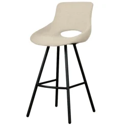 Barkruk Campo Teddy - Wit (zithoogte 65 cm) - Loft24.nl
