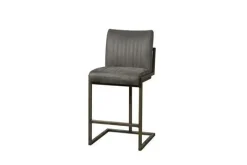 Barkruk Ferro - Antraciet (zithoogte 67 cm) - Loft24.nl