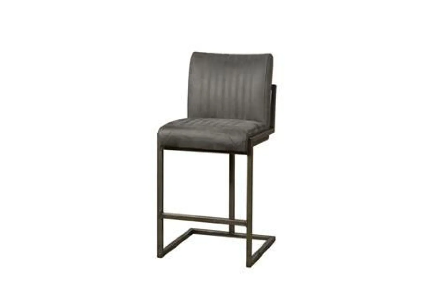 Barkruk Ferro - Antraciet (zithoogte 67 cm) - Loft24.nl