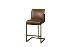 Barkruk Ferro - Donkerbruin (zithoogte 67 cm) - Loft24.nl