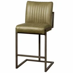 Barkruk Ferro - Groen (zithoogte 67 cm) - Loft24.nl