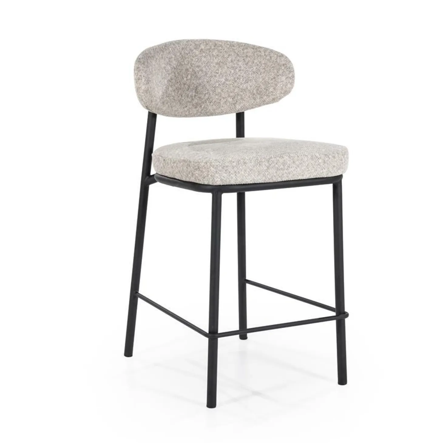 Barkruk Jari Beige (zithoogte 66 cm) - Loft24.nl