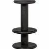 Barkruk Kolby Mangohout 40cm - Zwart - Loft24.nl