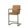 Barkruk Rocca - Cognac (zithoogte 69 cm) - Loft24.nl