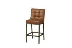Barkruk Vasco - Cognac (zithoogte 67 cm) - Loft24.nl