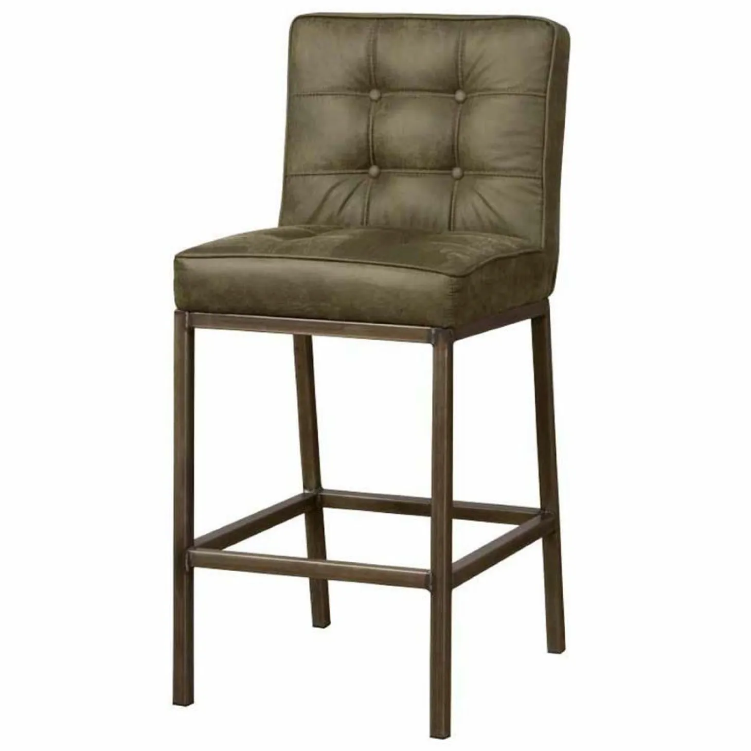 Barkruk Vasco - Groen (zithoogte 67 cm) - Loft24.nl