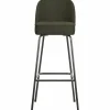 Barkruk Vogue Woven - Warm groen (zithoogte 80cm) - Loft24.nl