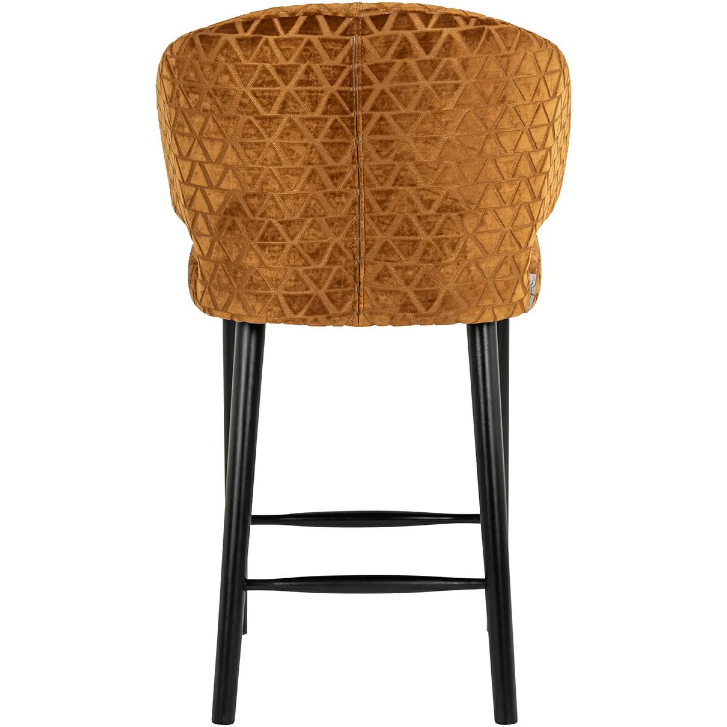 Barstoel Indigo Triangle Goud - zithoogte 68cm - Loft24.nl
