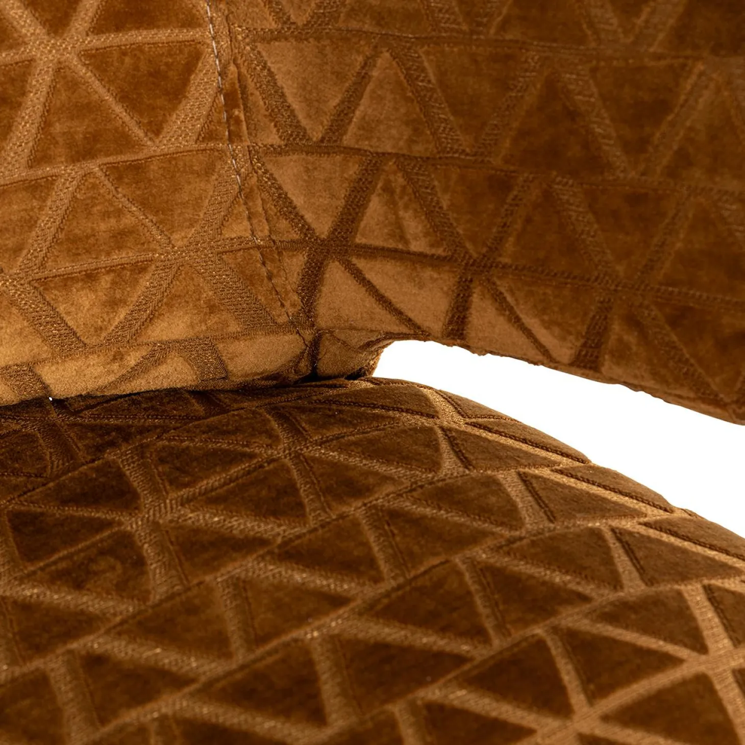 Barstoel Indigo Triangle Goud - zithoogte 68cm - Loft24.nl
