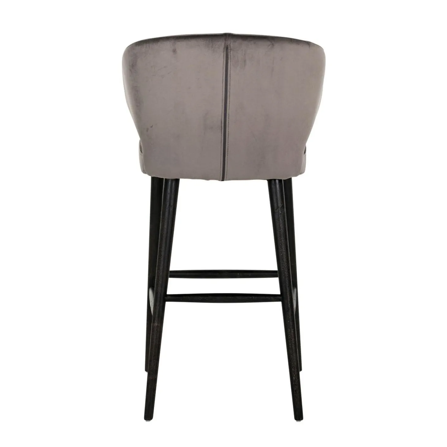 Barstoel Indigo Velvet stone - zithoogte 76cm - Loft24.nl