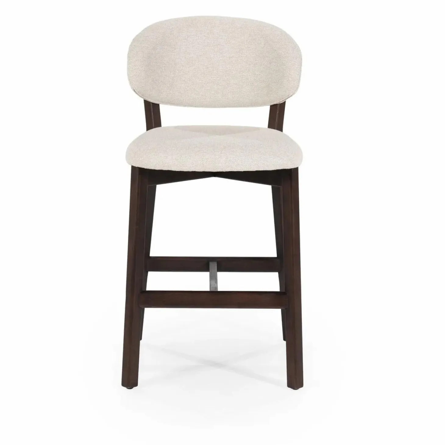 Barstoel Mikky Bruin - Beige - Loft24.nl