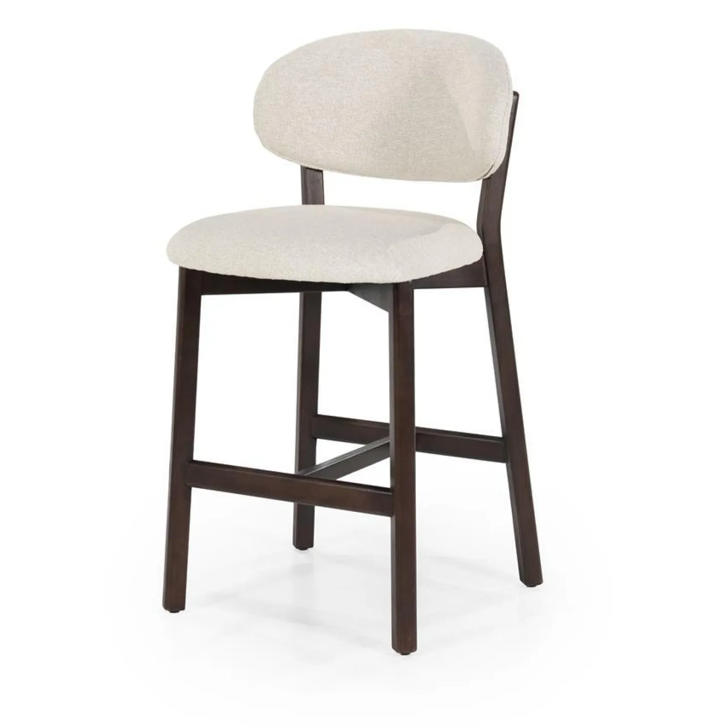 Barstoel Mikky Bruin - Beige - Loft24.nl