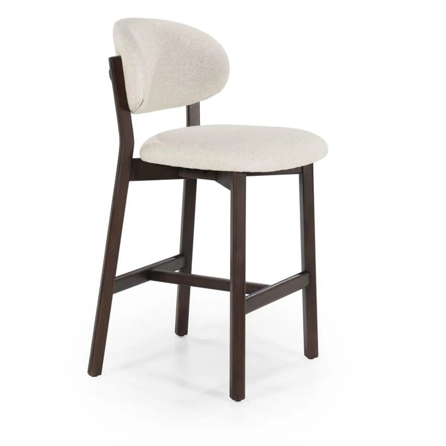 Barstoel Mikky Bruin - Beige - Loft24.nl