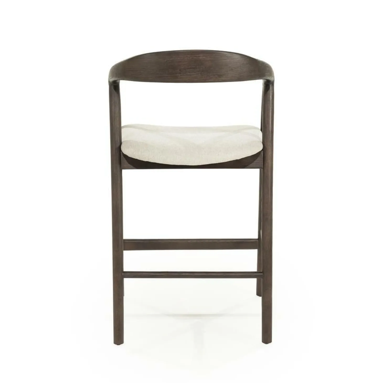 Barstoel Rayven Essen en stof Bruin (zithoogte 65cm) - Loft24.nl