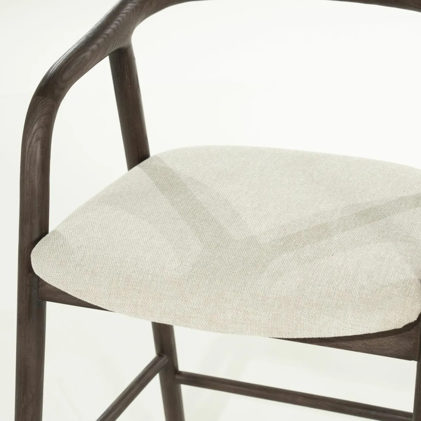 Barstoel Rayven Essen en stof Bruin (zithoogte 65cm) - Loft24.nl