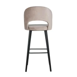 Barstoel Savoy Velvet Khaki - zithoogte 82cm - Loft24.nl