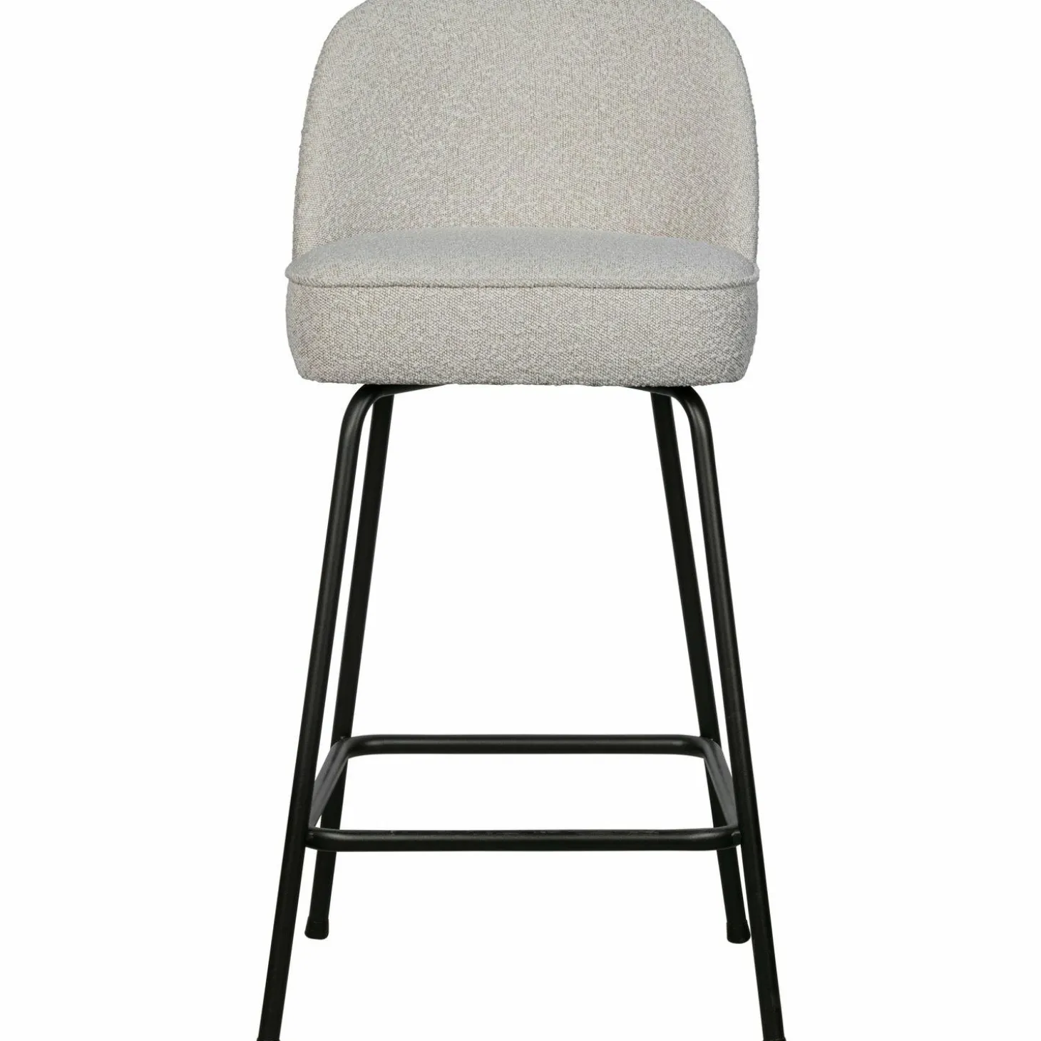 Barstoel Vogue Bouclé - Naturel (zithoogte 65cm) - Loft24.nl