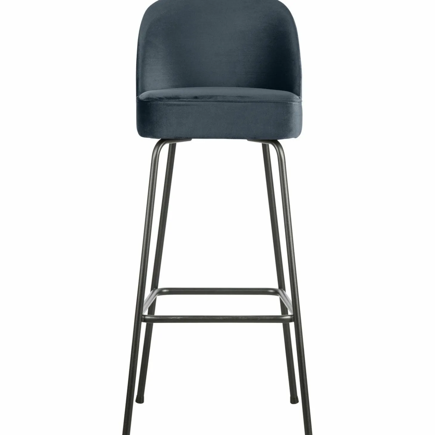 Barstoel Vogue Velvet - Teal (zithoogte 79cm) - Loft24.nl