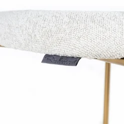 Barstoel Xenia Bouclé Wit - zithoogte 66cm - Loft24.nl